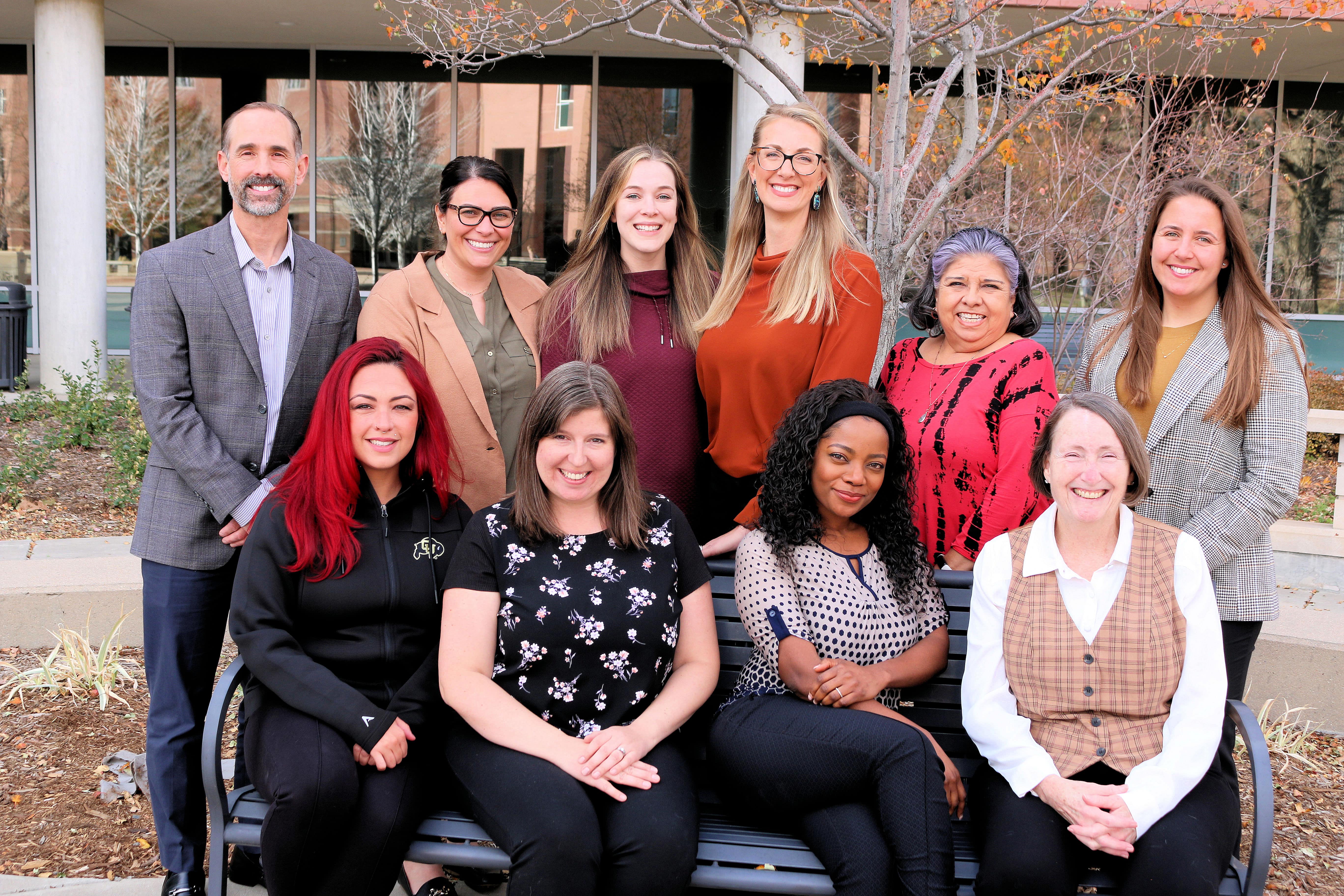 Group photo of the offices of student services