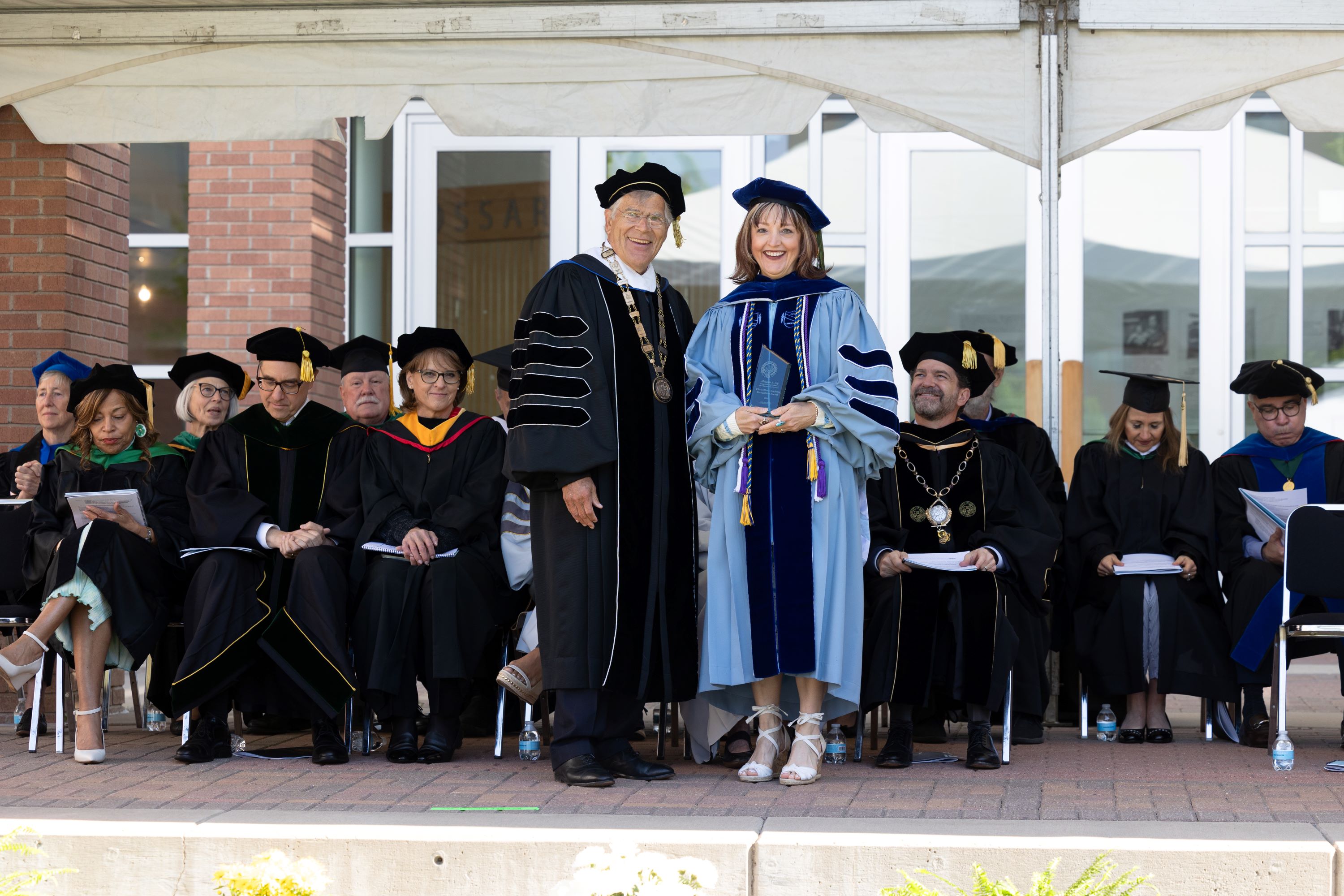 Melanie Joy at CU Pharmacy graduation.